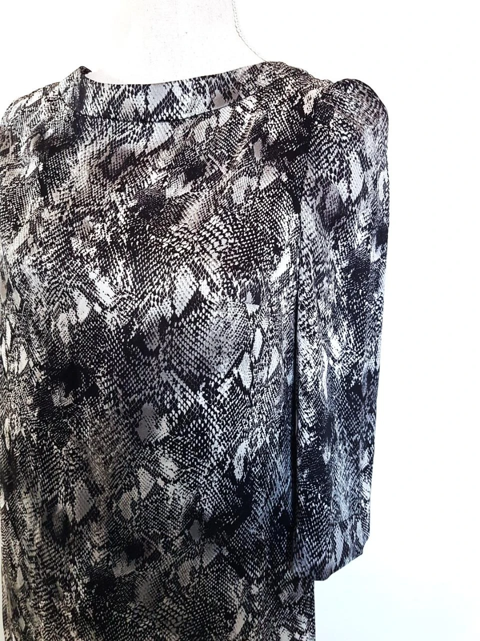 🖤Zendra slangenprint jurk (El Corte Inglés) – Maat 44 – Zeer goede staat – photo 2